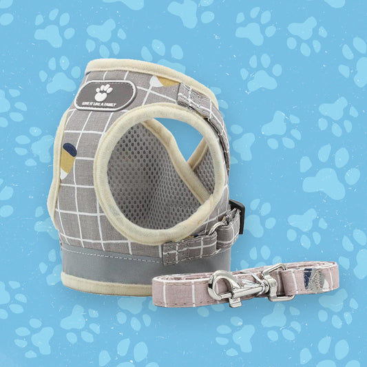 Comfort Flex Kattenharnas | Zorgt voor veilige, onbeperkte bewegingsvrijheid voor nieuwsgierige katten.