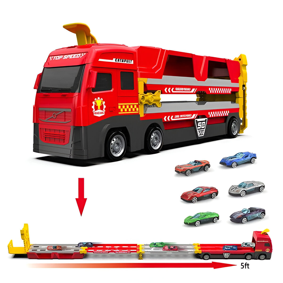 HaulerTruck - Uitlaat racebaan