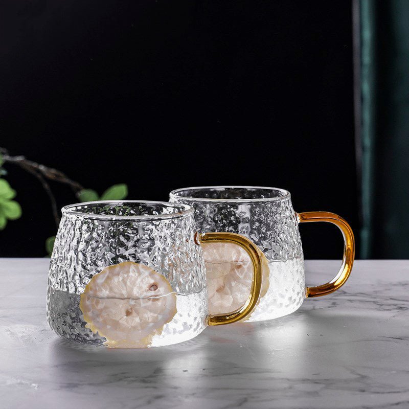 Veelzijdige hittebestendige glazen kan met elegante houten deksel
