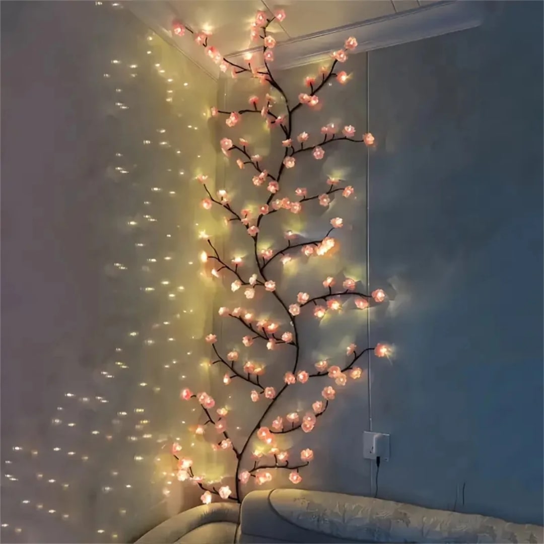 LED Herfstdecoratie | Herfstbloemdecoratie | Decoratie Lichtenketting | LichtBloem