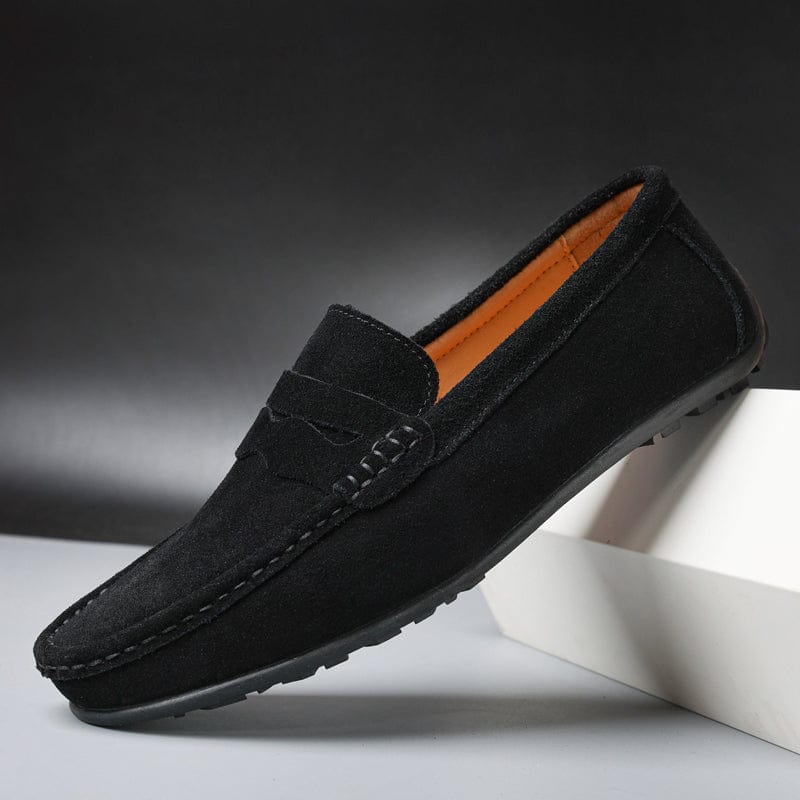 Stijlvolle Herenschoenen - Comfortabele Gevoerde Loafers
