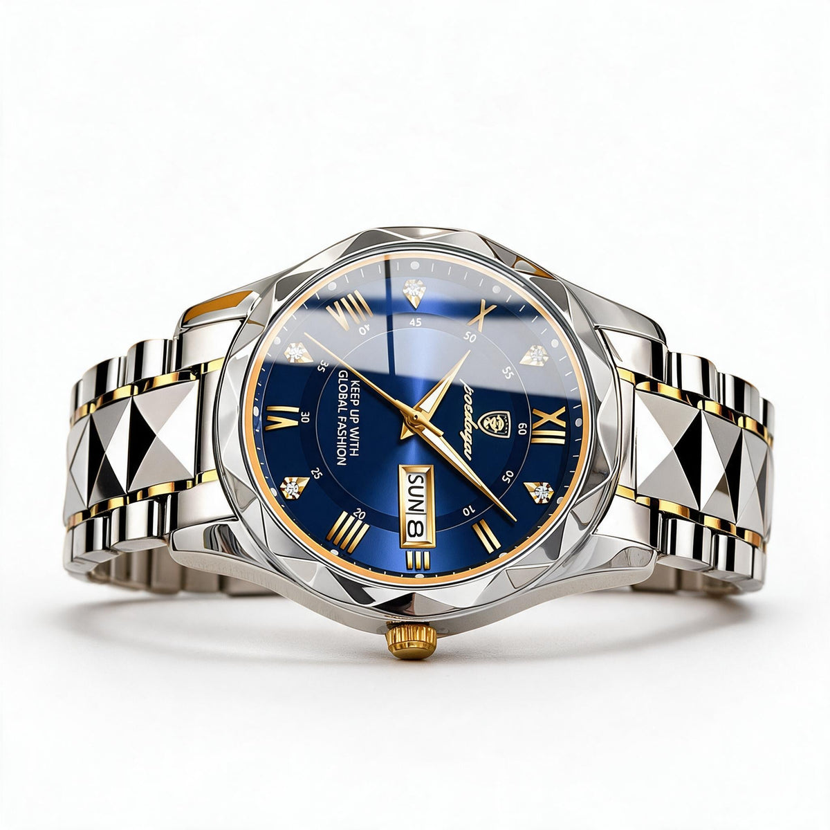 Heren Armbanduhr Klassiek RVS Band 40mm