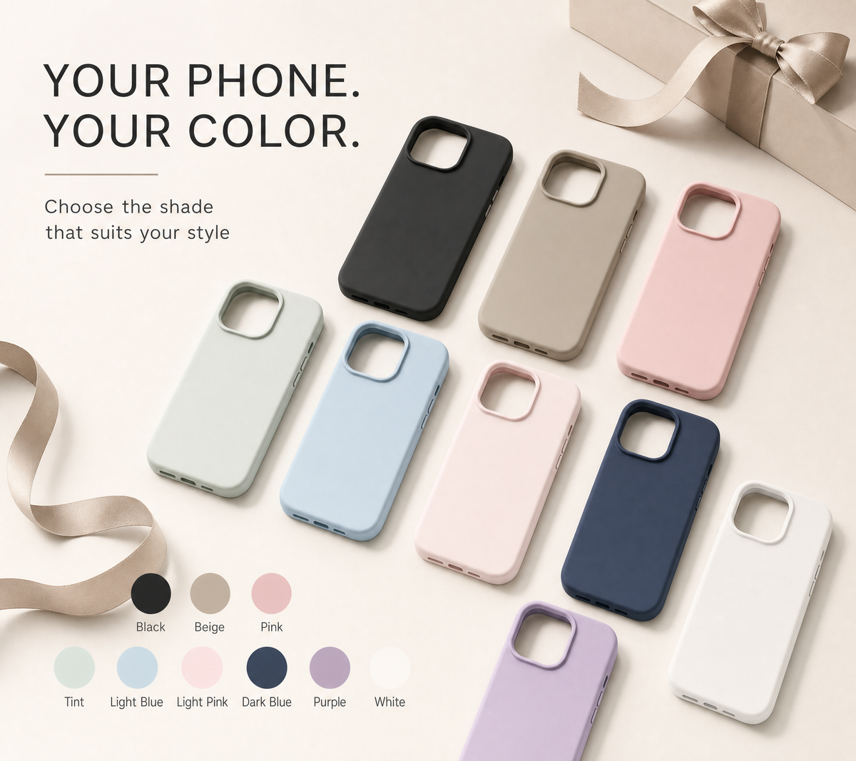 iPhone Hoes MagSafe – Siliconenhoes met Soft Touch en camera bescherming