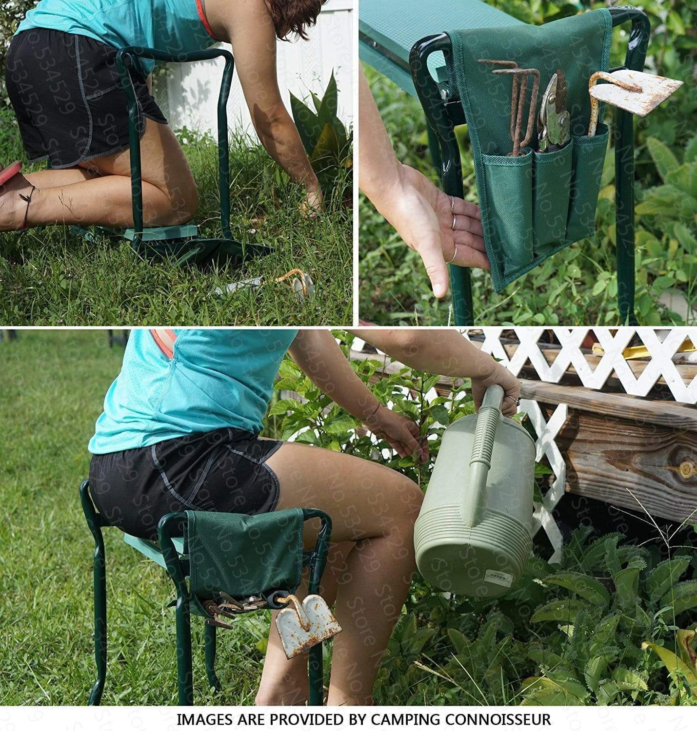 Tuinbank - Opvouwbare ergonomische knielbank