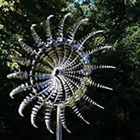 Unieke en magische windmolen van metaal | Magische kinetische metalen sculptuur