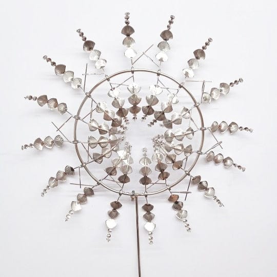 Unieke en magische windmolen van metaal | Magische kinetische metalen sculptuur