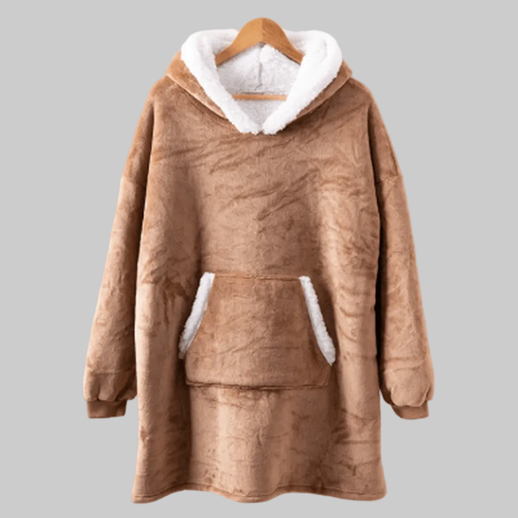 SNUGGOVA – Fleece Hoodie-Deken voor ultiem comfort