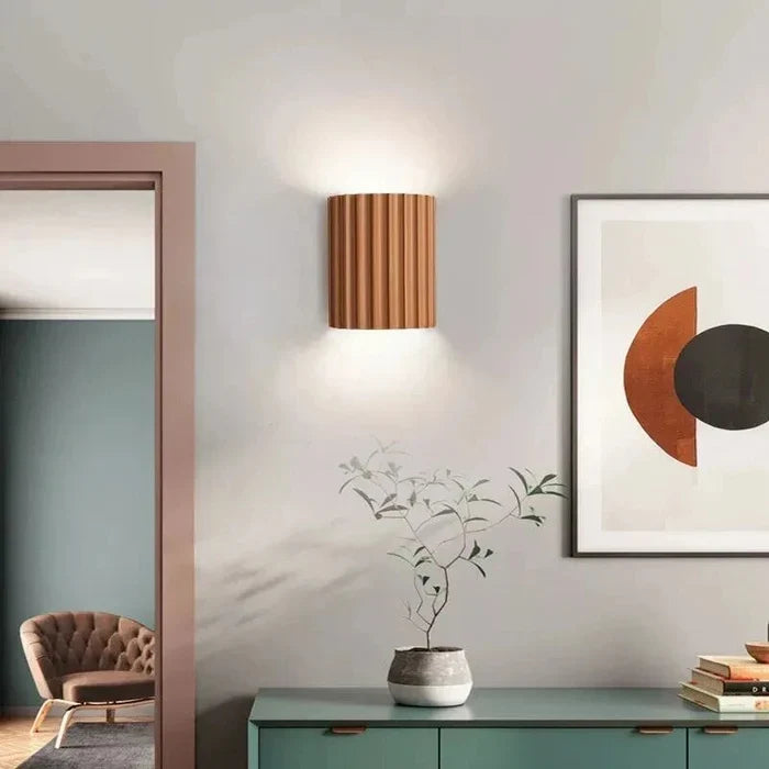 Nordic Resin Clarity Minimalistische Wandlamp