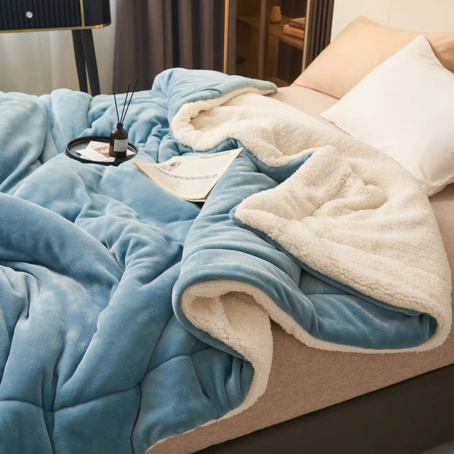 Fleece-deken | Grote beddeken | Woonkamer deken | HugLuxe