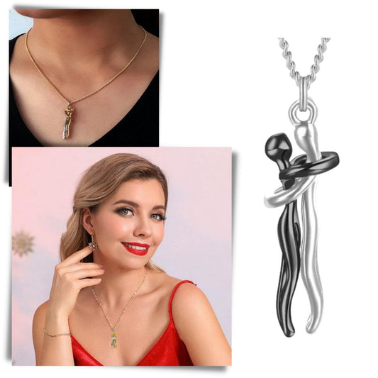 (1+1 Gratis) HugNecklace - bezegel je liefde