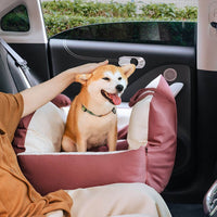 Honden Autosstoel | Hondenstoel voor de Achterbank | Honden Auto Transportbox | HondenBox