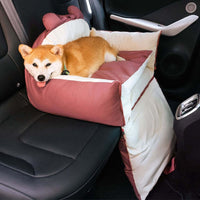 Honden Autosstoel | Hondenstoel voor de Achterbank | Honden Auto Transportbox | HondenBox