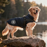 Hondenmantel voor de Winter | Wintermantel voor Honden | Hondenvest met Tuig | VachtMantel