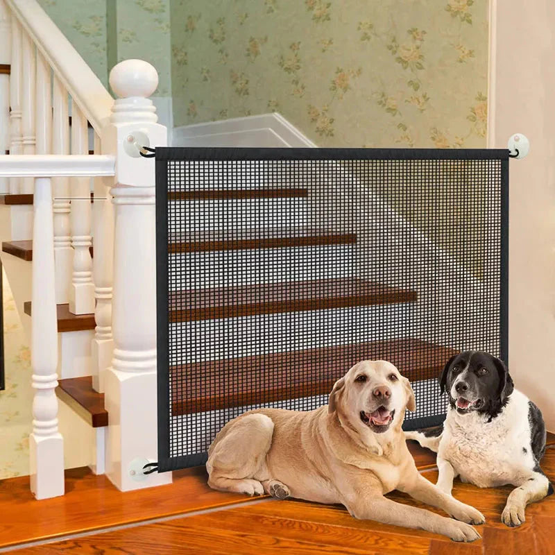 Comfy Paws Verstelbaar Poortje | Veilige en betrouwbare barrière voor huisdieren, binnen of op het balkon.