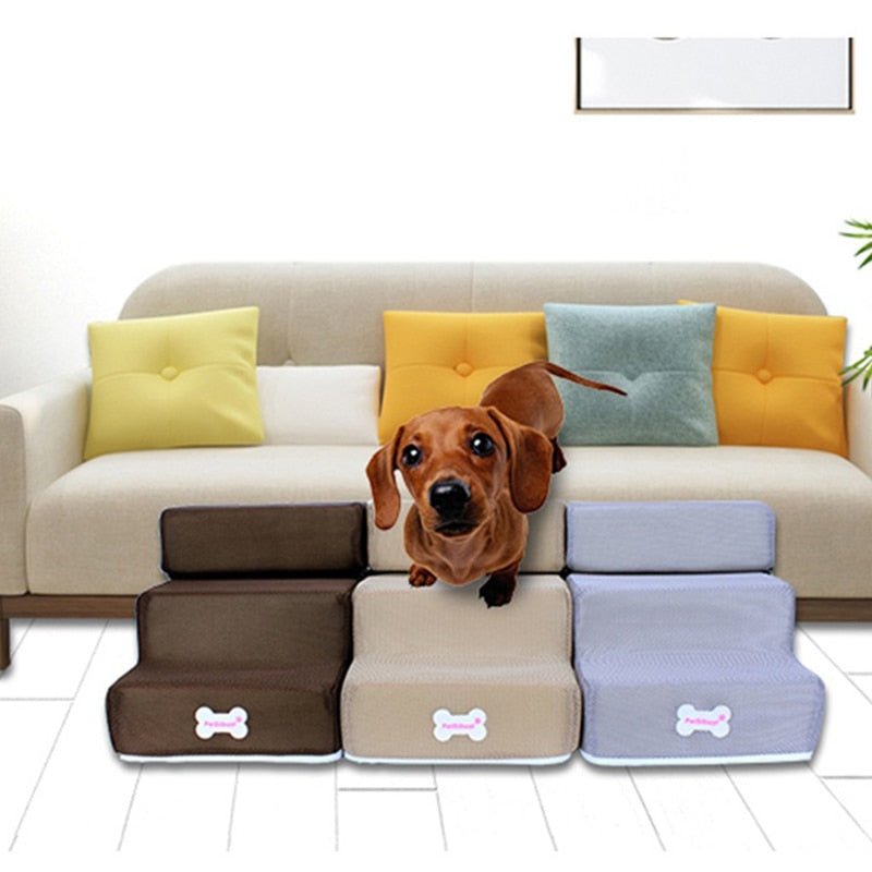Wasbare trap voor huisdieren | Compact, machinewasbaar en ideaal voor kleine honden en katten