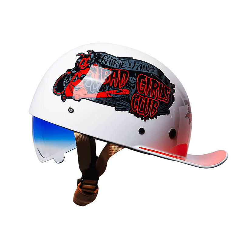 OrionRide Baseballstijl DOT Helm Met ABS Schaal Voor Motorfietsen