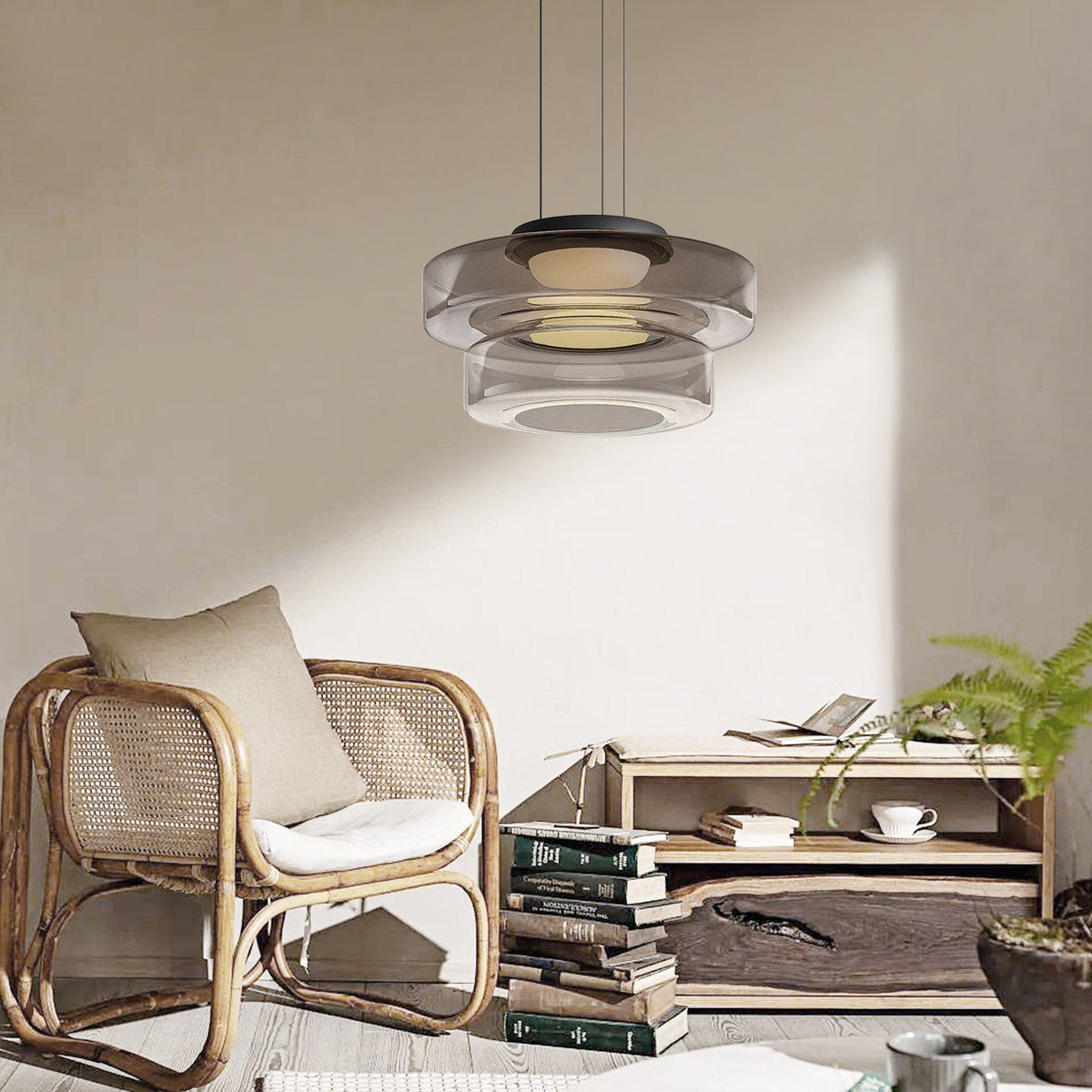 Jojo Glazen Hanglamp Multi-laags Structuur
