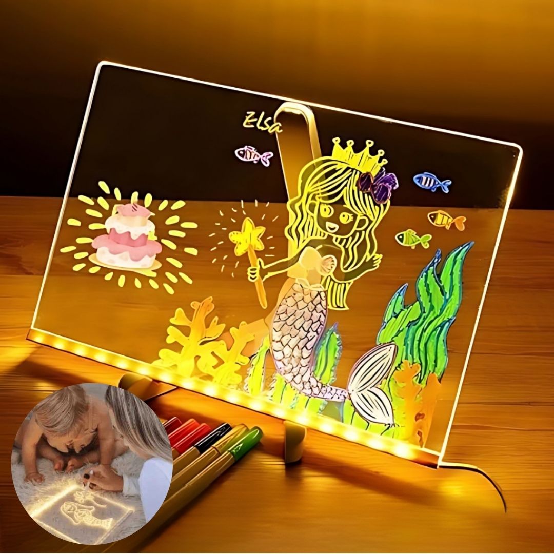 Kinderspeelgoed | LED Schrijfbord & Tekenbord | IllumiSchrijft