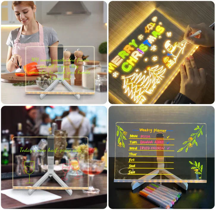Kinderspeelgoed | LED Schrijfbord & Tekenbord | IllumiSchrijft