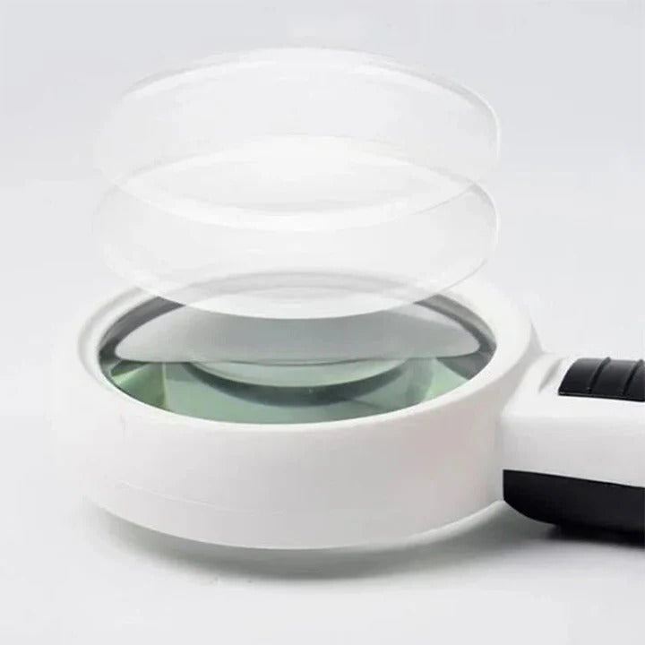 Optische Vergrootlens met 30x vergroting en LED-verlichting
