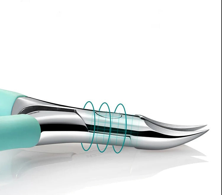 Senior-Nagelschneider met spatscherm – Ergonomisch & Pijnloos voor Dikke of Ingroeiende Teennagels