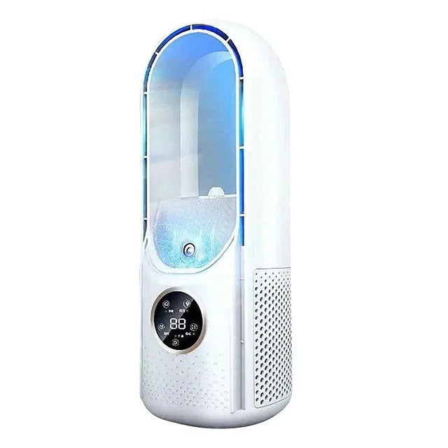 Bladeloze, stille, draagbare airconditioner