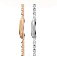 Vrouwen Smart Armband Kettingstijl Fitness Tracker met Hartslag, Slaap en Activiteit Monitoring