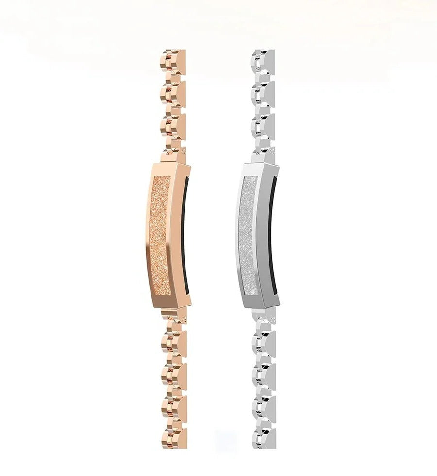 Vrouwen Smart Armband Kettingstijl Fitness Tracker met Hartslag, Slaap en Activiteit Monitoring
