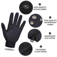 Skanto | Unisex Verwarmde Thermische Handschoenen voor Winter Buitensporten