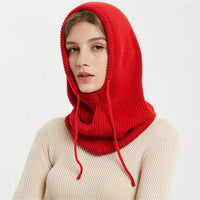 Zachte Cashmere Gebreide Beanie voor Winter en Koud Weer
