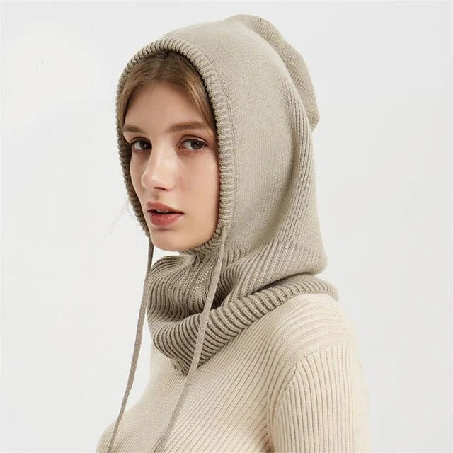 Zachte Cashmere Gebreide Beanie voor Winter en Koud Weer