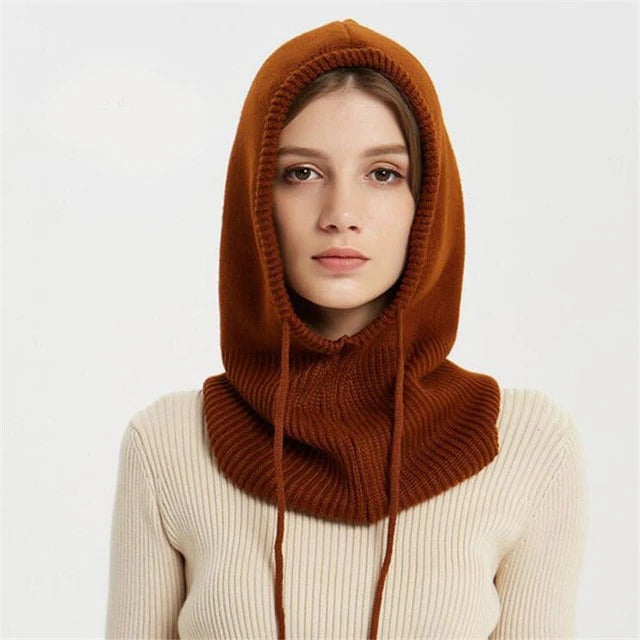 Zachte Cashmere Gebreide Beanie voor Winter en Koud Weer
