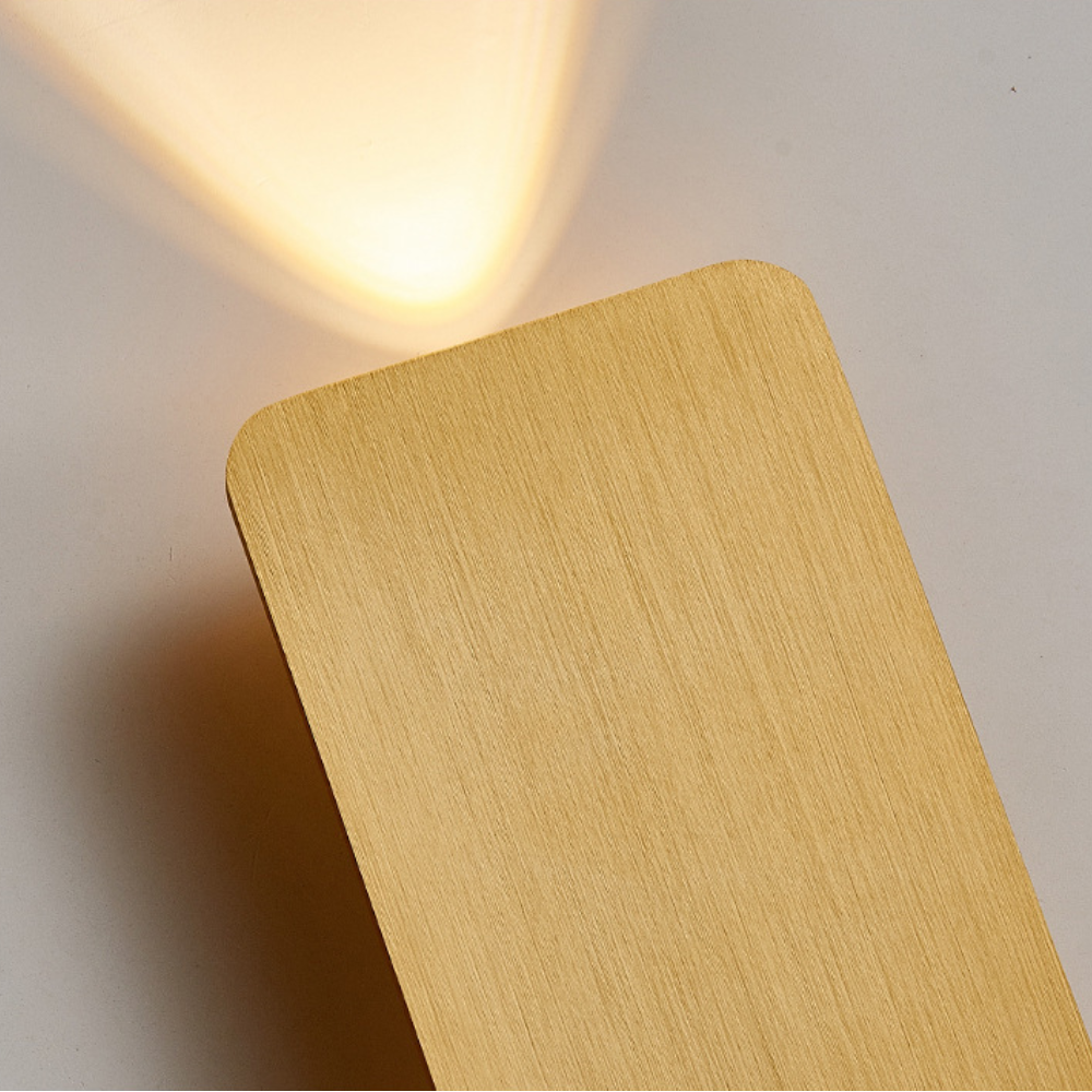 Moderne Vierkante Wandlamp Nova Slaapkamer/Woonkamer