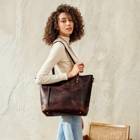 Vintage Kunstlederen Tas