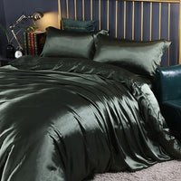 LuxusSet - Beddengoed Zijde/Satin, Deken Set