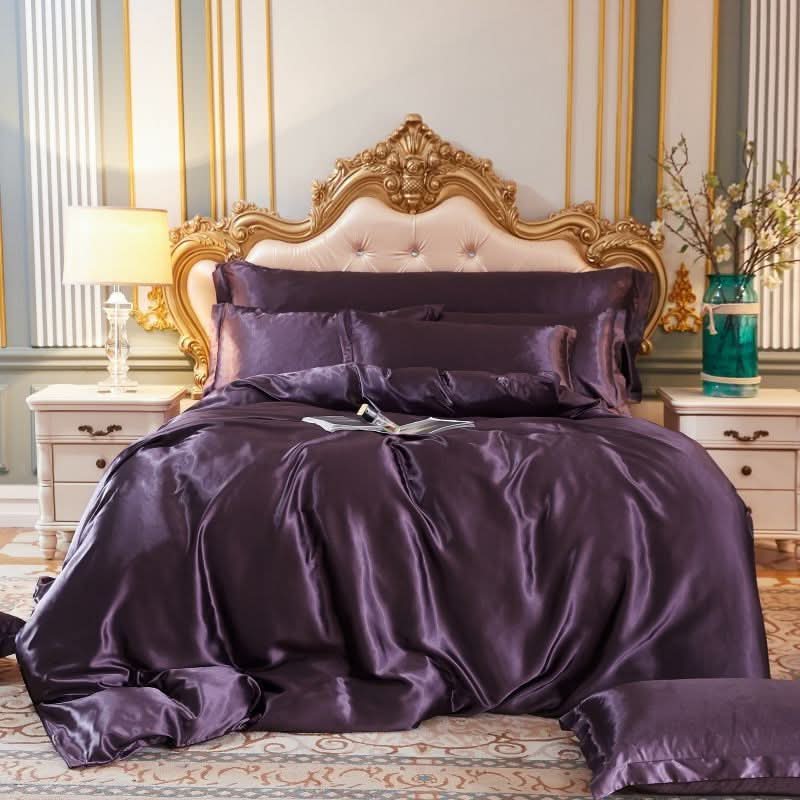 LuxusSet - Beddengoed Zijde/Satin, Deken Set