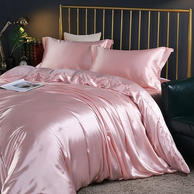 LuxusSet - Beddengoed Zijde/Satin, Deken Set