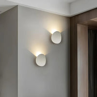Schijf Metalen Wandlamp