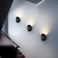 Schijf Metalen Wandlamp