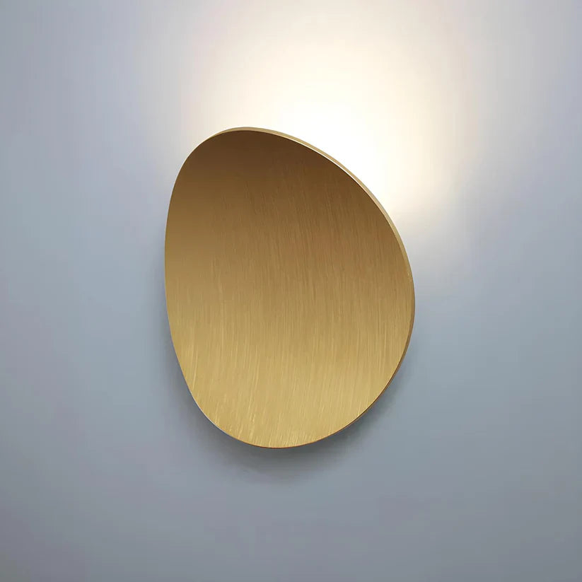 Schijf Metalen Wandlamp