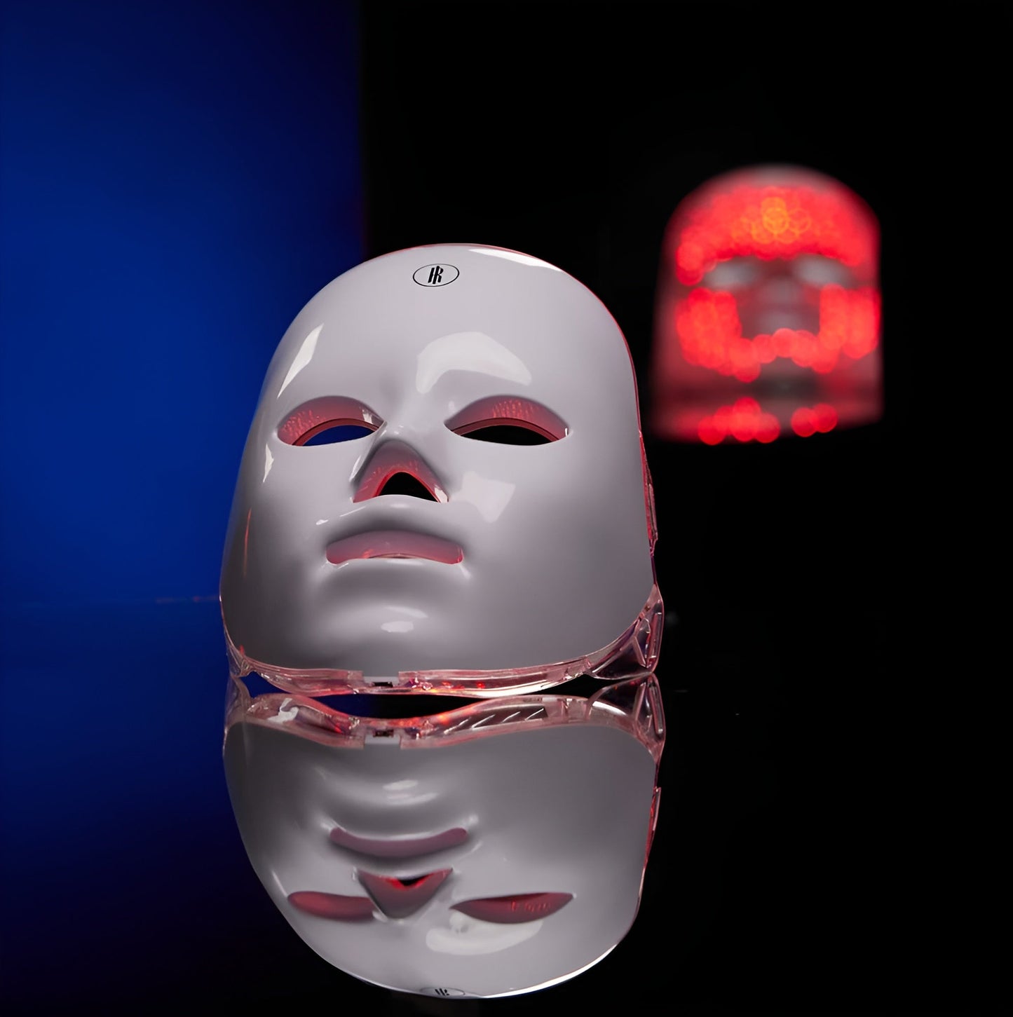 Draadloos LED-gezichtsmasker | Anti-aging en anti-acne masker met draadloze technologi