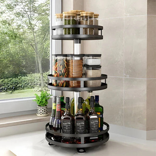3-laags draaibare metalen organizer