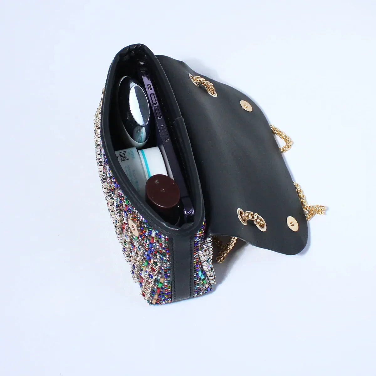 50% KORTING TIJDELIJK | DazzleClutch™ | Strass-beklede avondtas voor vrouwen