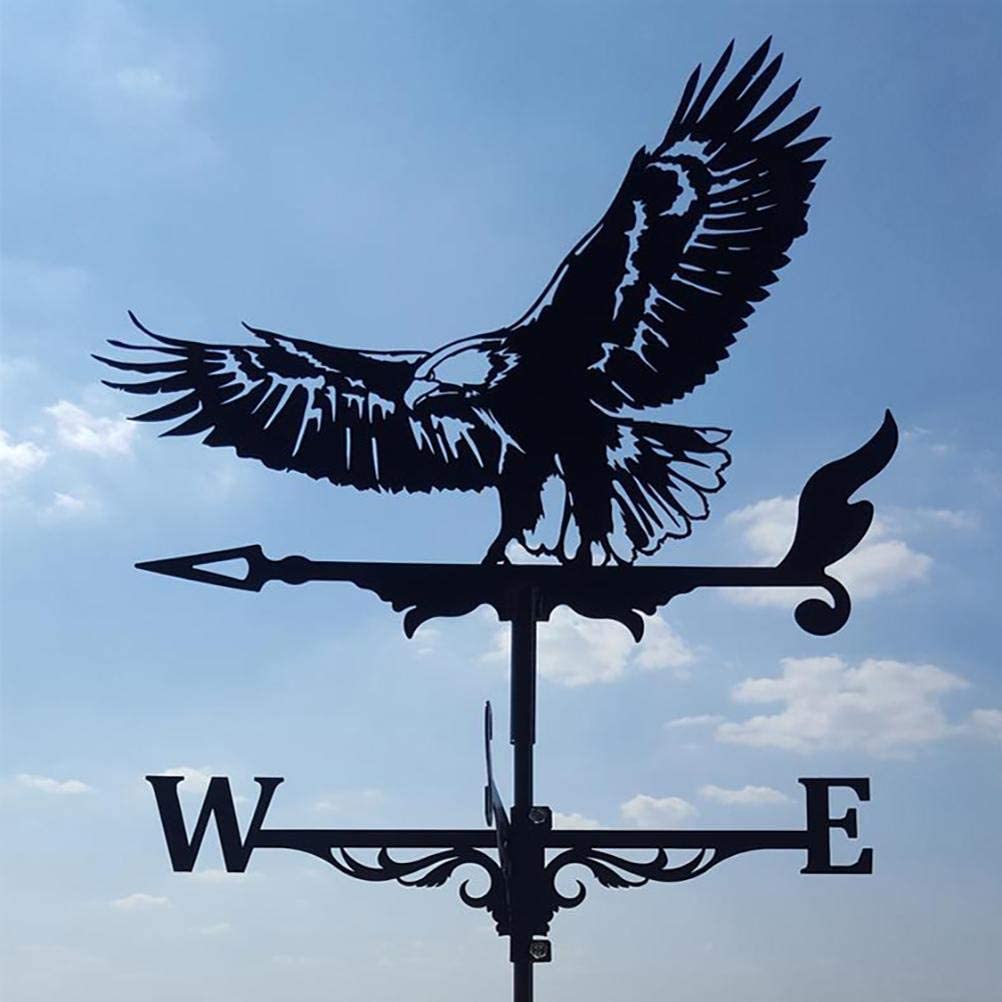 Metalen Windvaan met Dierensilhouet voor Tuin- en Dakdecoratie