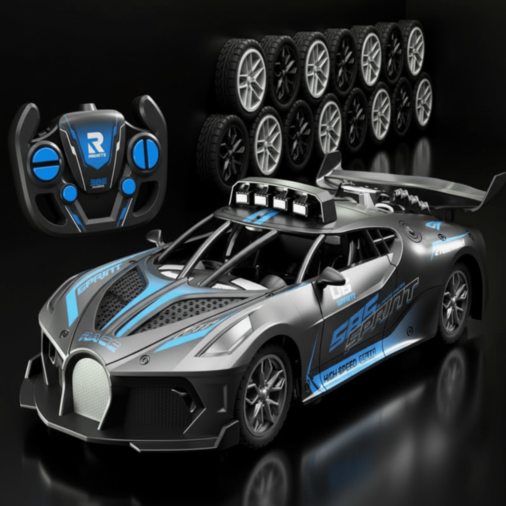 SPEEDCUB – Kindvriendelijke 1:18 RC-driftauto met robuust ontwerp