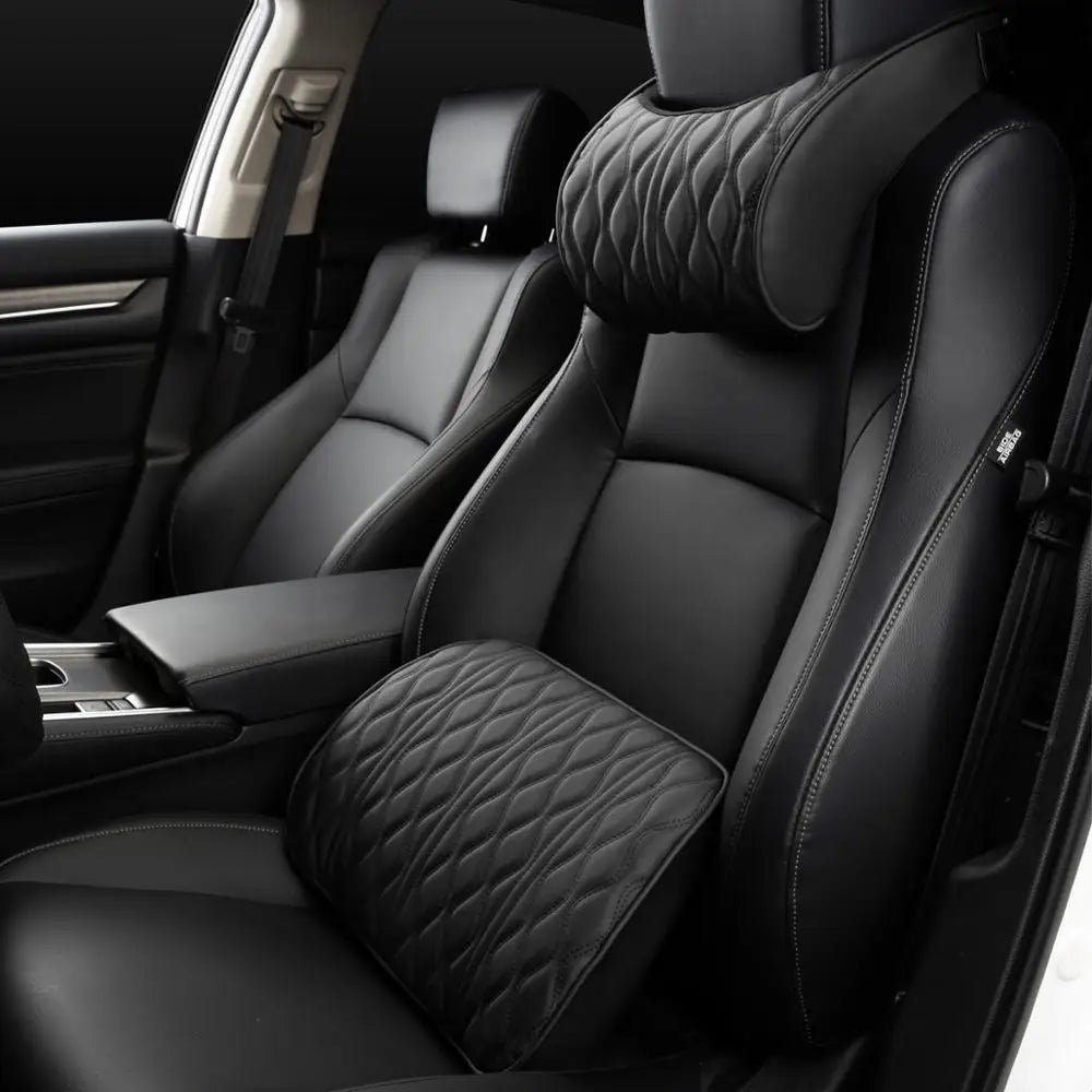 Comfortabel Auto-Kussen-Set voor een pijnloze en ontspannen rit