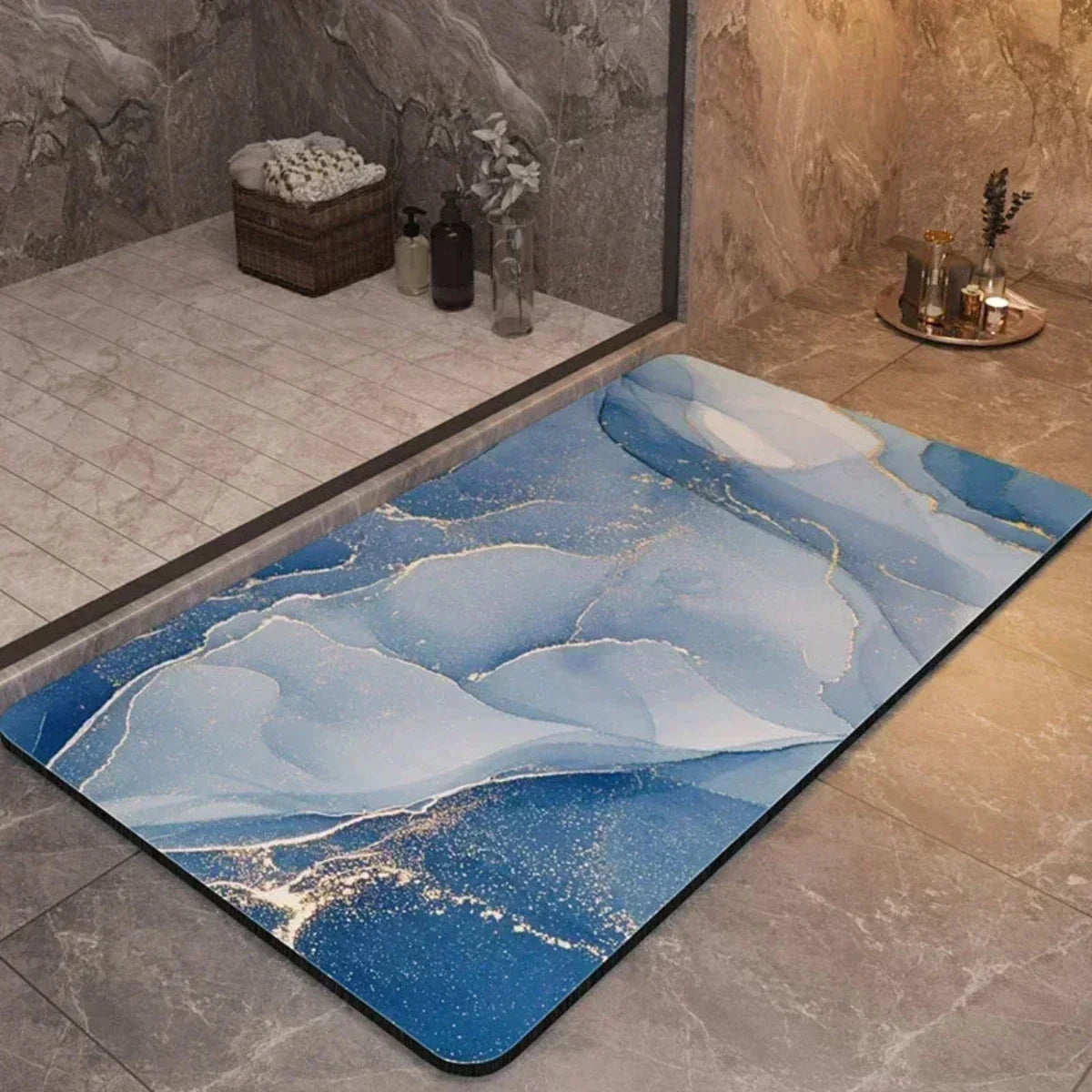Sneldrogende Antislip Badmat – Veilig en Comfortabel voor Badkamer en Douche