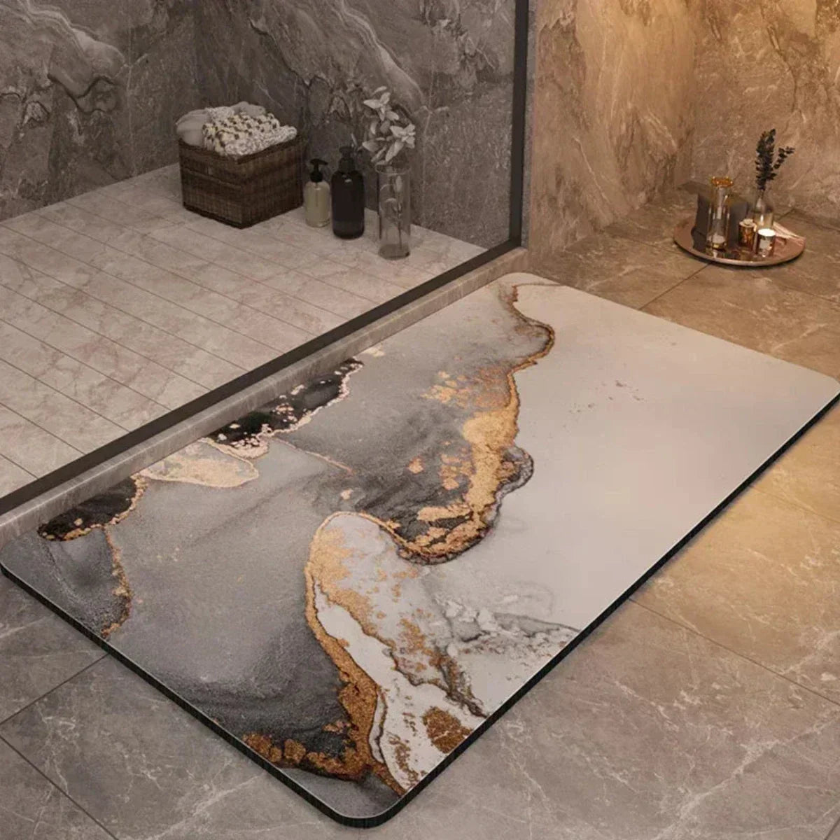 Sneldrogende Antislip Badmat – Veilig en Comfortabel voor Badkamer en Douche