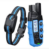 Premium 1000m Hondentrainingshalsband met Afstandsbediening - Waterdicht, Oplaadbare E-Halsband voor Alle Hondenformaten