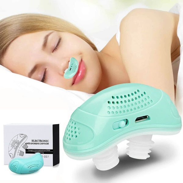 Stille Bries Rezen | Fluisterstil anti-snurkapparaat voor een diepe slaap. Comfortabel en milieuvriendelijk ontwerp, perfect voor rustgevende nachten waar dan ook.